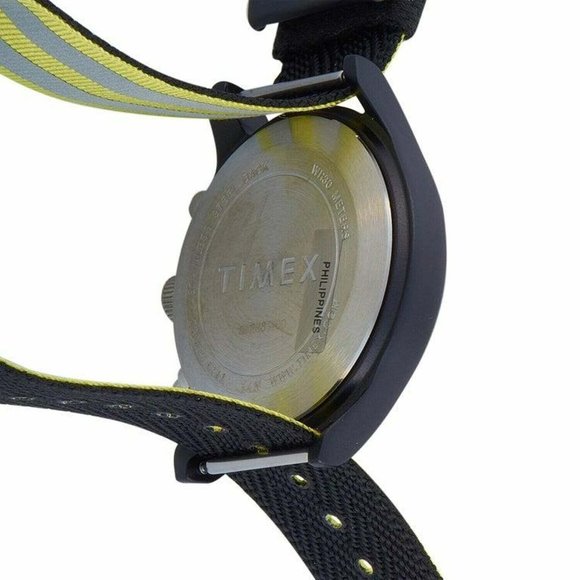 $175 MSRP~ Timex MK1 Aluminum Chronograph 40 mm Reflective Strap Watch - Picture 5 of 8